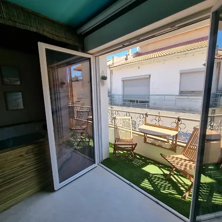 Les Spas De La Mer, Appart&spa Aloha, 100m De La Plage, Plein Coeur Du Grau Ле-Гро-дю-Руа