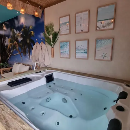 Les Spas De La Mer, Appart&spa Aloha, 100m De La Plage, Plein Coeur Du Grau Apartment