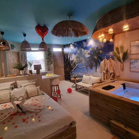 Les Spas De La Mer, Appart&spa Aloha, 100m De La Plage, Plein Coeur Du Grau Le Grau-du-Roi