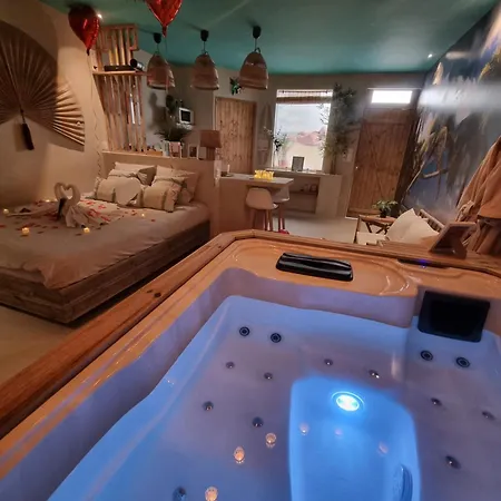 Les Spas De La Mer, Appart&spa Aloha, 100m De La Plage, Plein Coeur Du Grau * Ле-Гро-дю-Руа