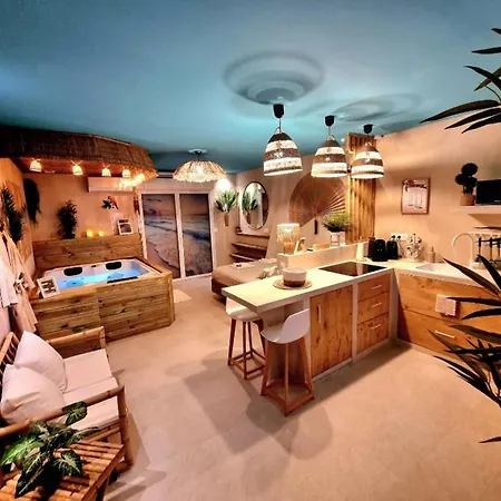 Les Spas De La Mer, Appart&spa Aloha, 100m De La Plage, Plein Coeur Du Grau