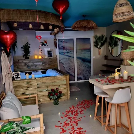 Les Spas De La Mer, Appart&spa Aloha, 100m De La Plage, Plein Coeur Du Grau * Ле-Гро-дю-Руа